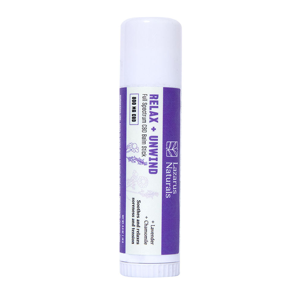 Full Spectrum CBD Balm Stick for Relaxing – Lazarus Naturals Best Price
