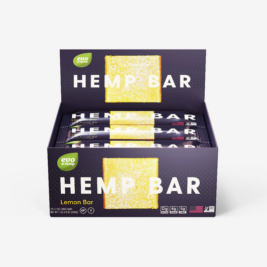 Lemon Hemp Bars Evo Hemp Best Price