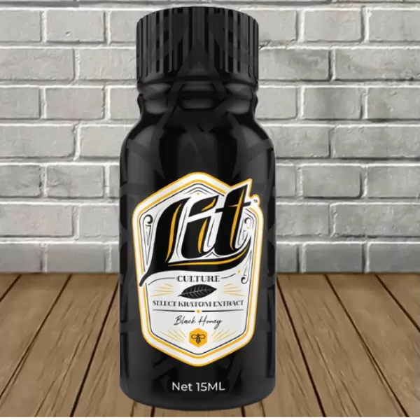 Lit Culture Black Honey Kratom Extract Shot 15ml Best Price