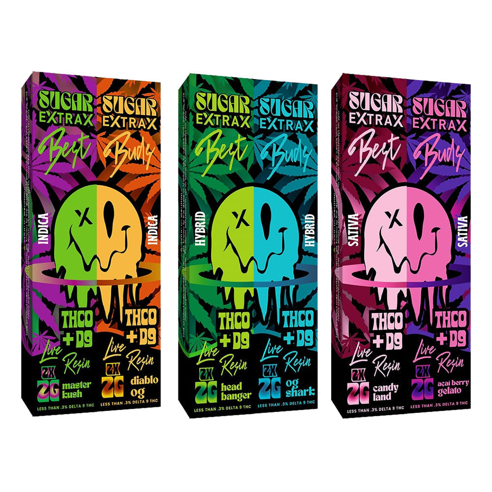 Delta Extrax Live Resin Delta 9 Disposable Vape Combo Pack - 3 Pack Best Price