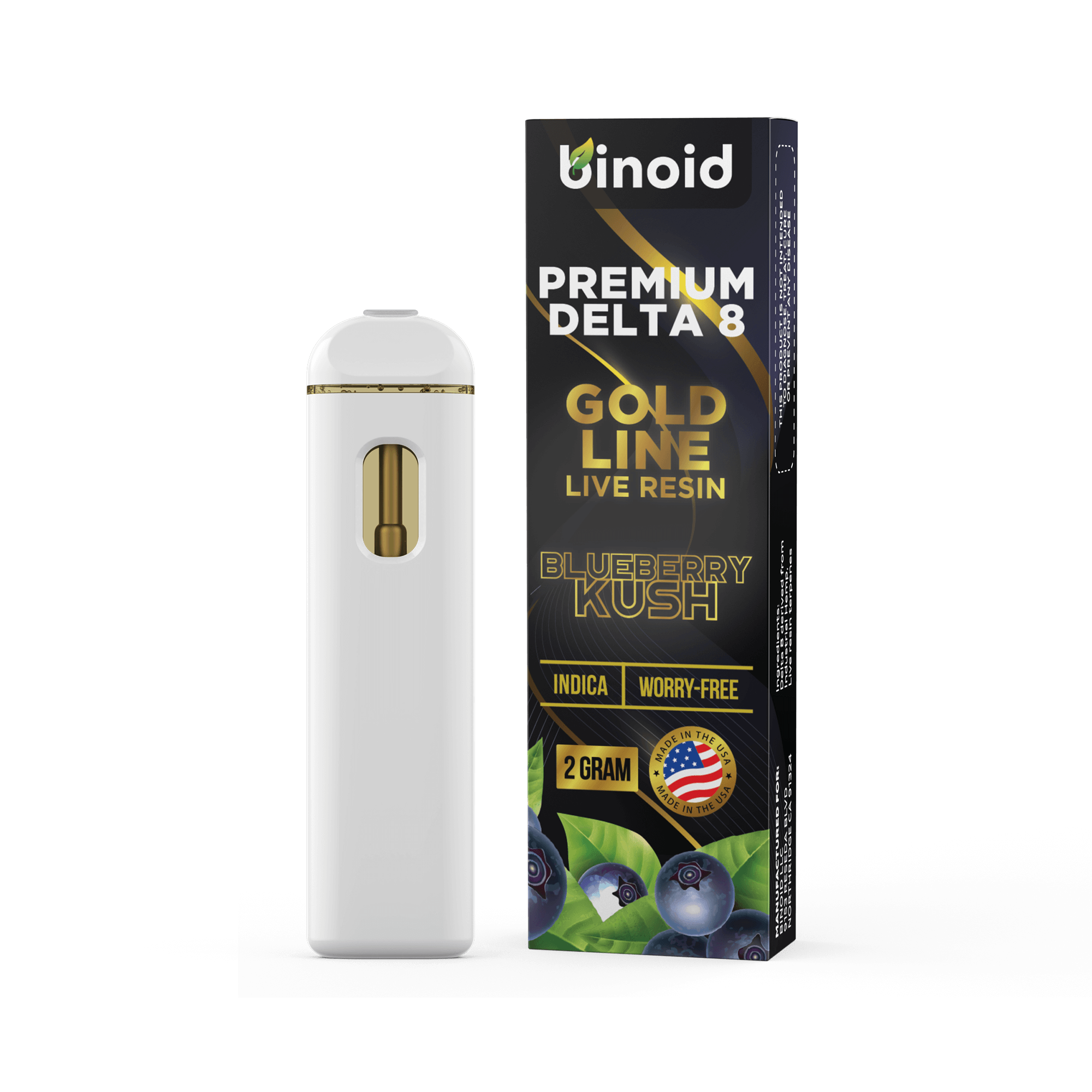 Binoid Live Resin Rechargeable Disposable (2g) Best Price