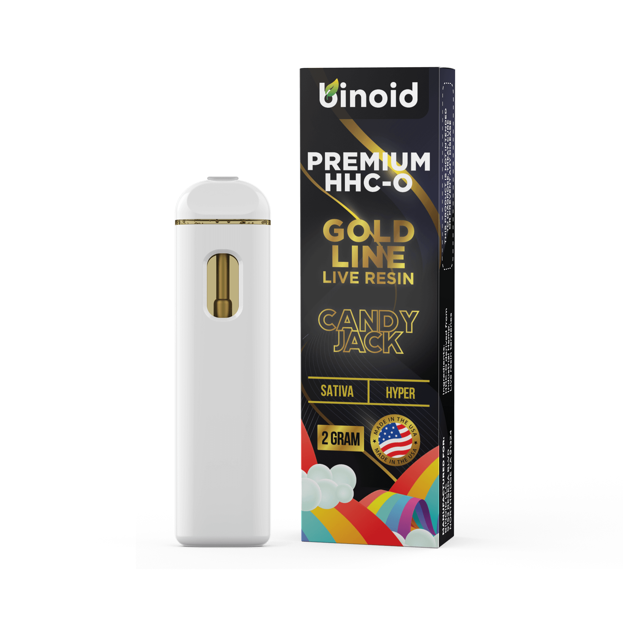 Binoid Live Resin Rechargeable Disposable (2g) Best Price