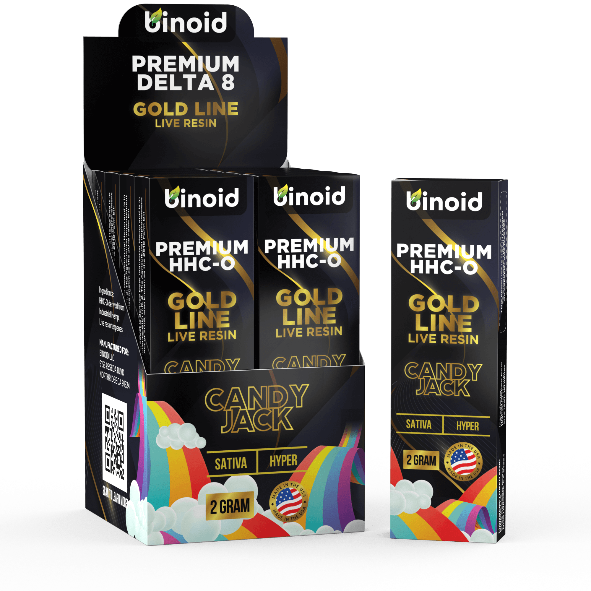 Binoid Live Resin Rechargeable Disposable (2g) Best Price