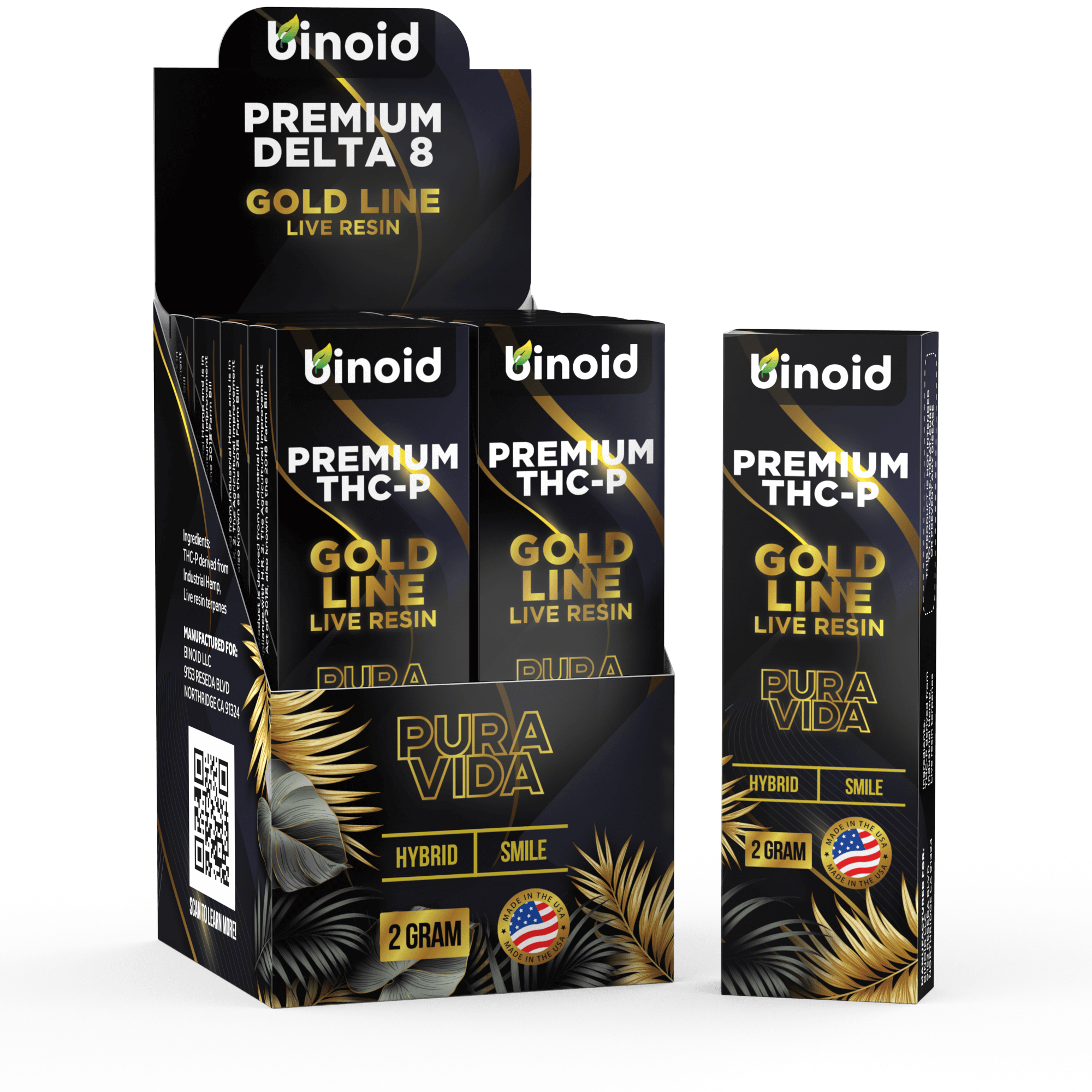 Binoid Live Resin Rechargeable Disposable (2g) Best Price