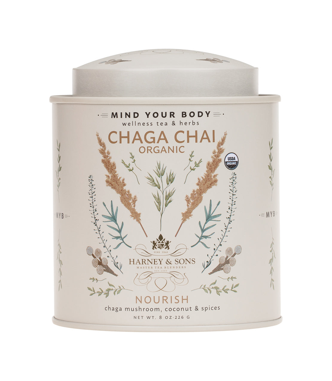 The Hemp Division Organic Chaga Chai - Nourish Wellness Blend Best Price