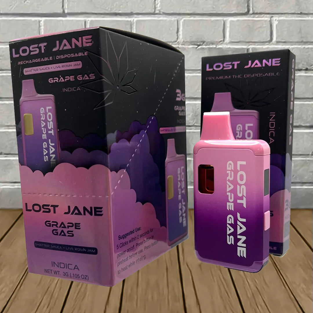Lost Jane Shatter Sauce + Live Rosin Jam Disposable 3g Best Price