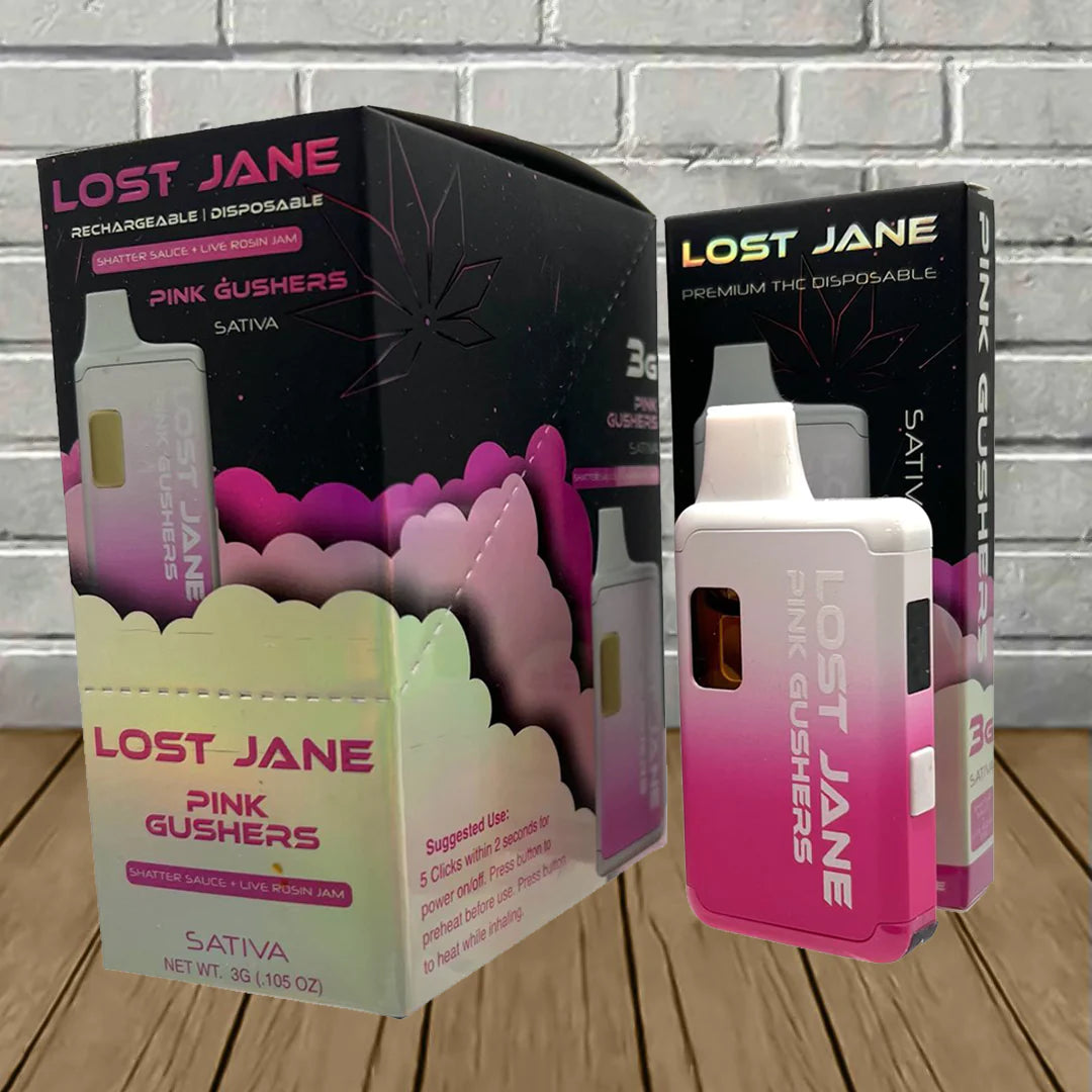 Lost Jane Shatter Sauce + Live Rosin Jam Disposable 3g Best Price