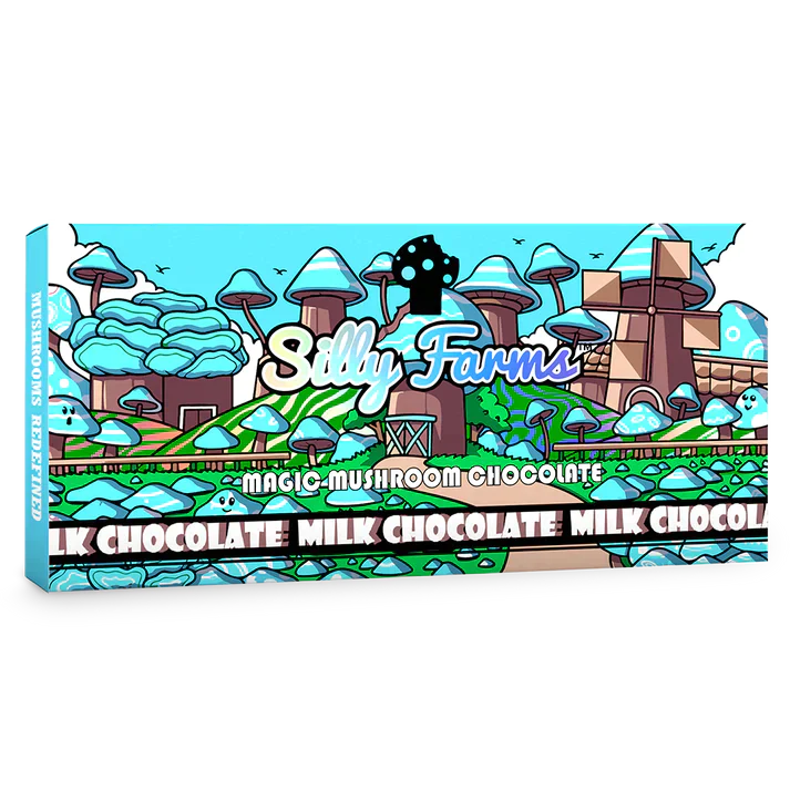 Silly Farms Magic Mushroom Chocolate Bar Best Price
