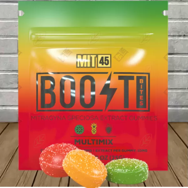 MIT 45 Boost Bites Kratom Extract Gummies 5ct Best Price