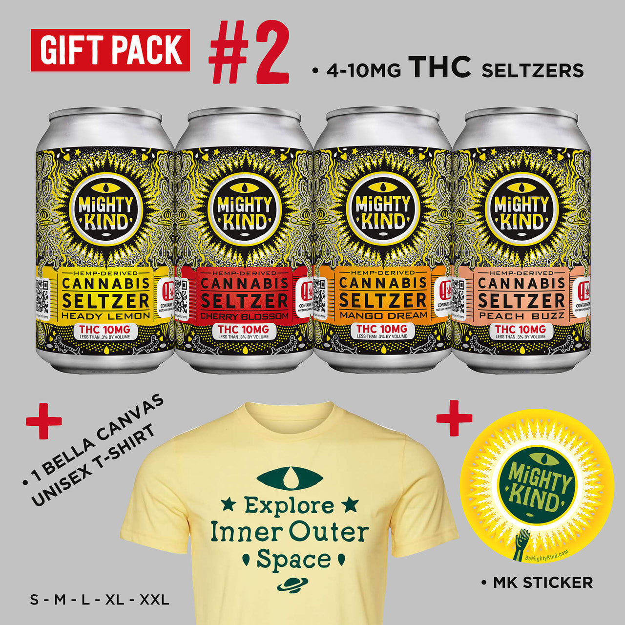 Mighty Kind Gift Pack D9 10mg Beverage Drinks Best Price