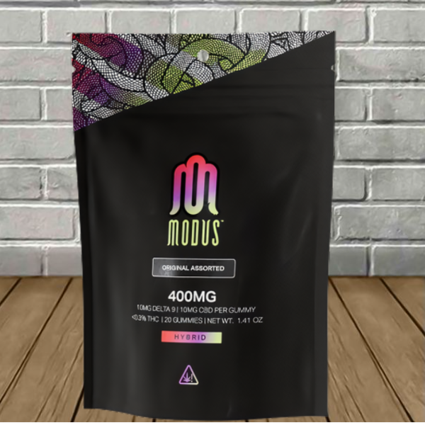 Modus 1:1 Delta 9 THC + CBD Gummies 400mg Best Price