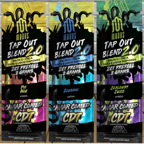 Modus Tap Out Blend 2.0 Caviar Coated Pre-Rolls 2ct | 4g Best Price