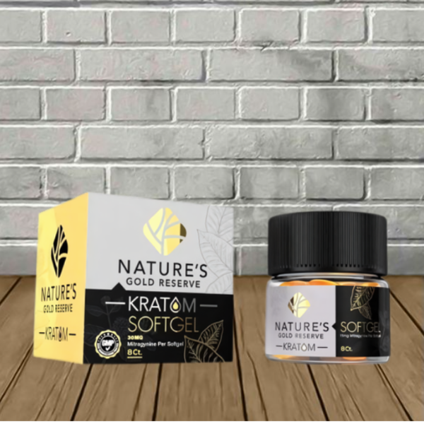 Natures Gold Reserve Kratom Extract Soft Gels 8ct Best Price