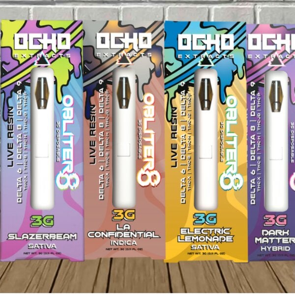 Ocho Extracts Live Resin Obliter8 Disposable 3g Best Price