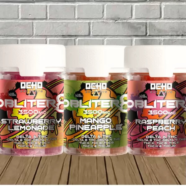 Ocho Extracts Obliter8 Gummies 3500mg Best Price