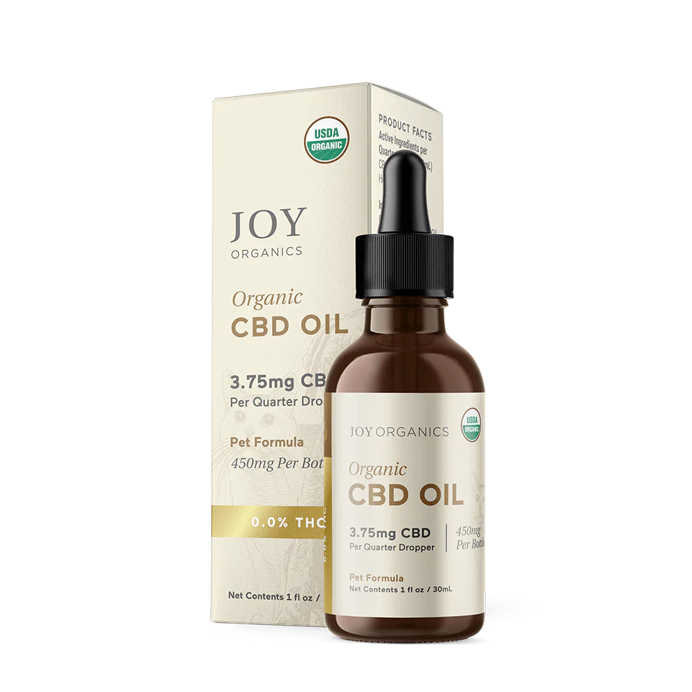 Joy Organic CBD Tincture for Dogs, Cats & Pets Best Price