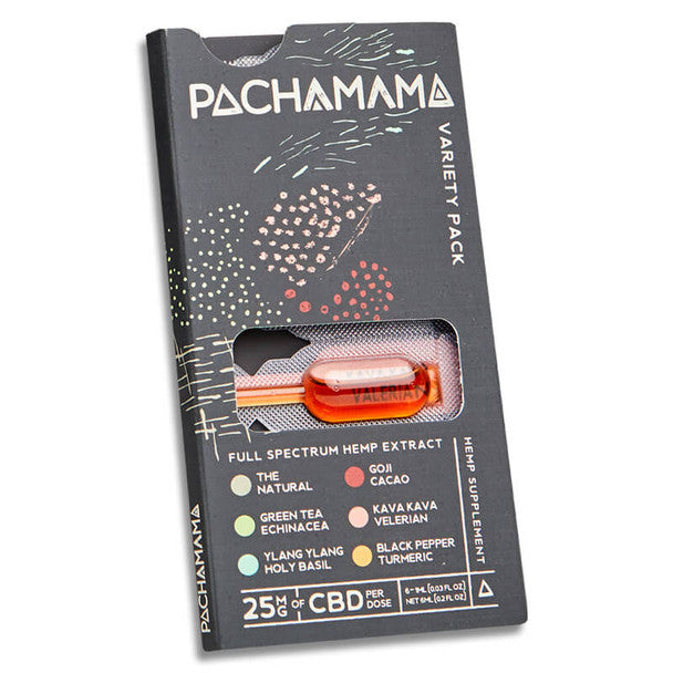 Pachamama CBD Tincture - Full Spectrum Hemp Extract Variety Pack 25mg Best Price