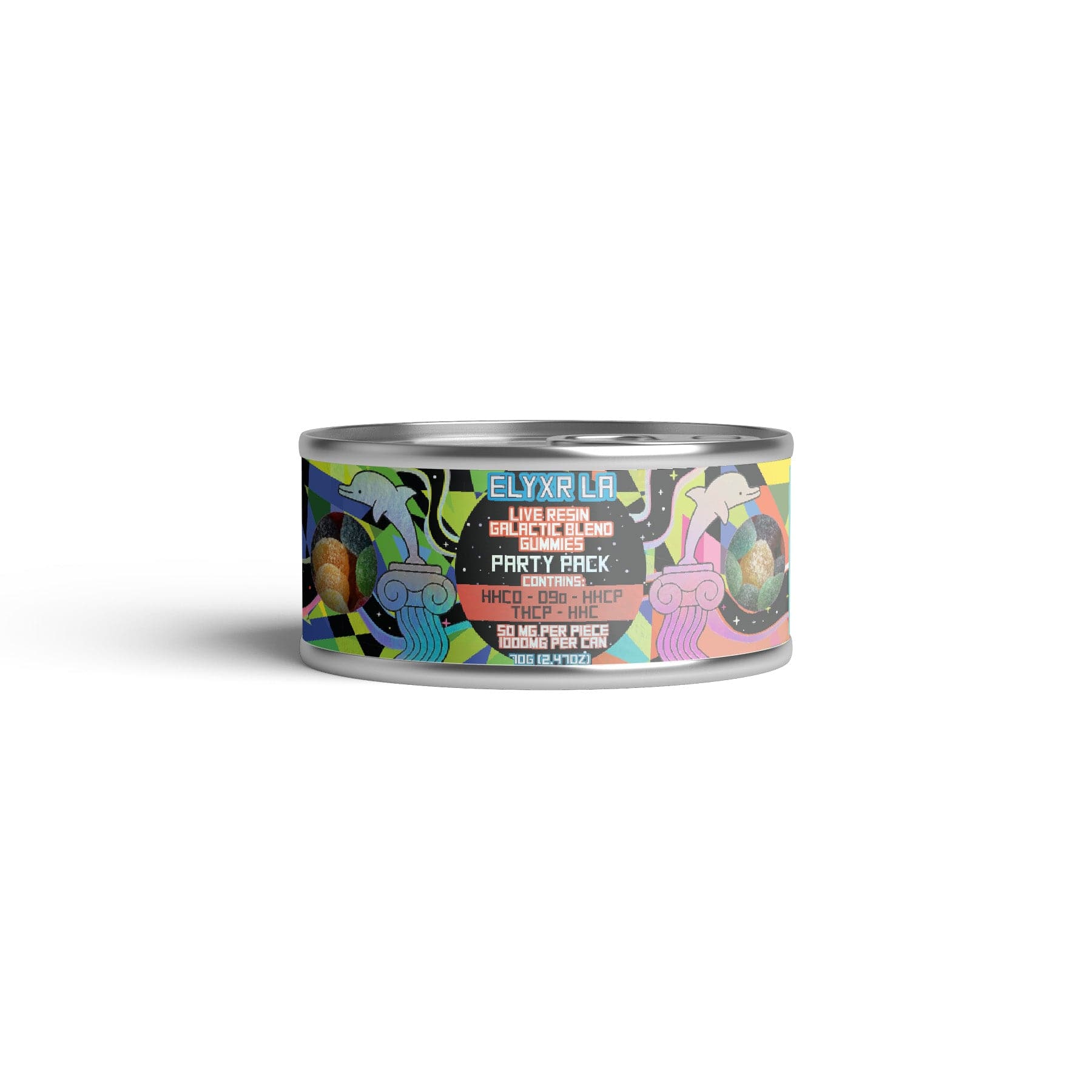 Elyxr Live Resin Galactic Blend Gummies (HHC, HHCo, THCP, HHCP, D9o) 1,000mg Best Price