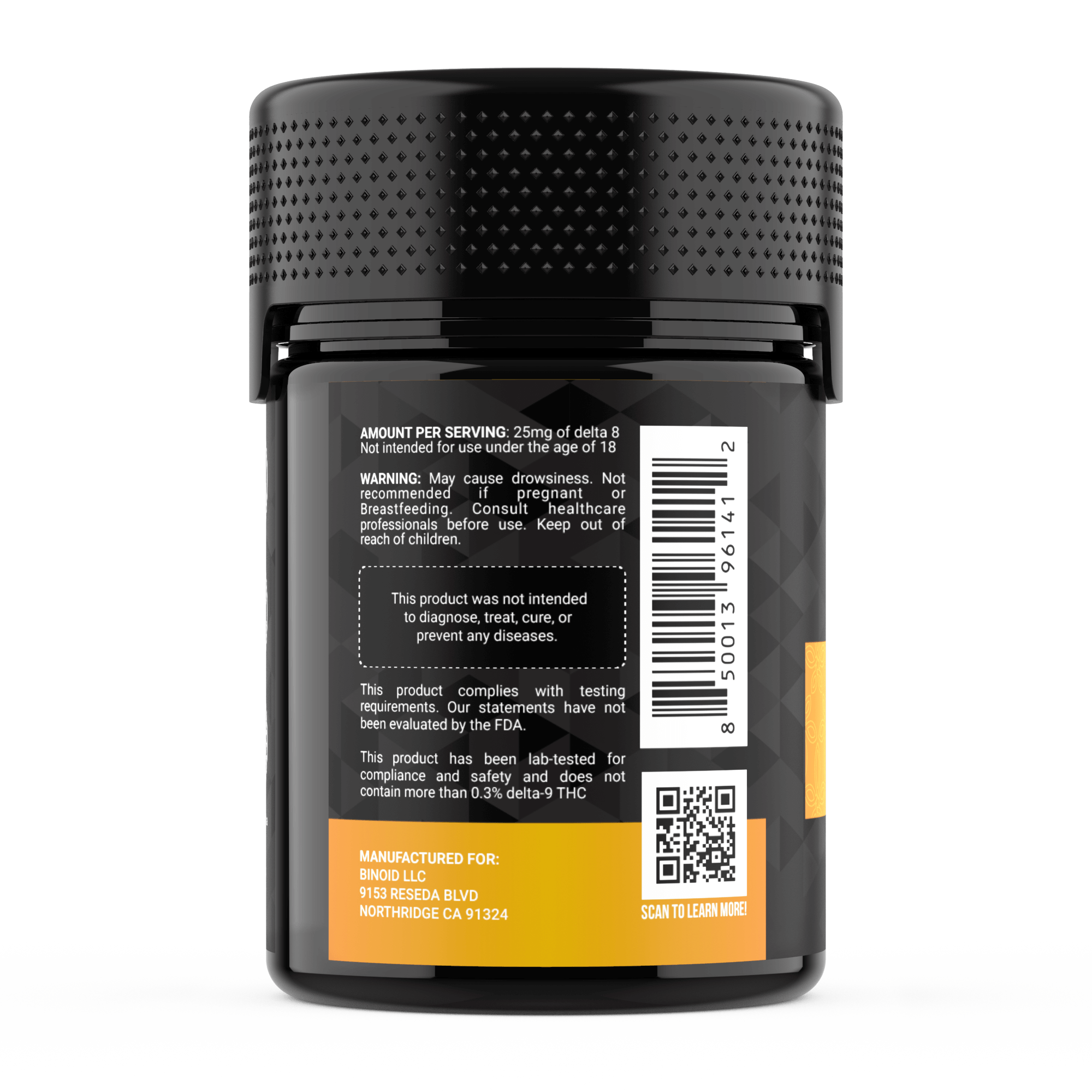 Binoid Delta 8 THC Gummies - Peach Dream Best Price