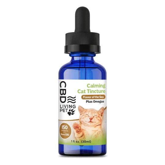 CBD Living | CBD Cat Tincture 150mg - 1000mg Best Price