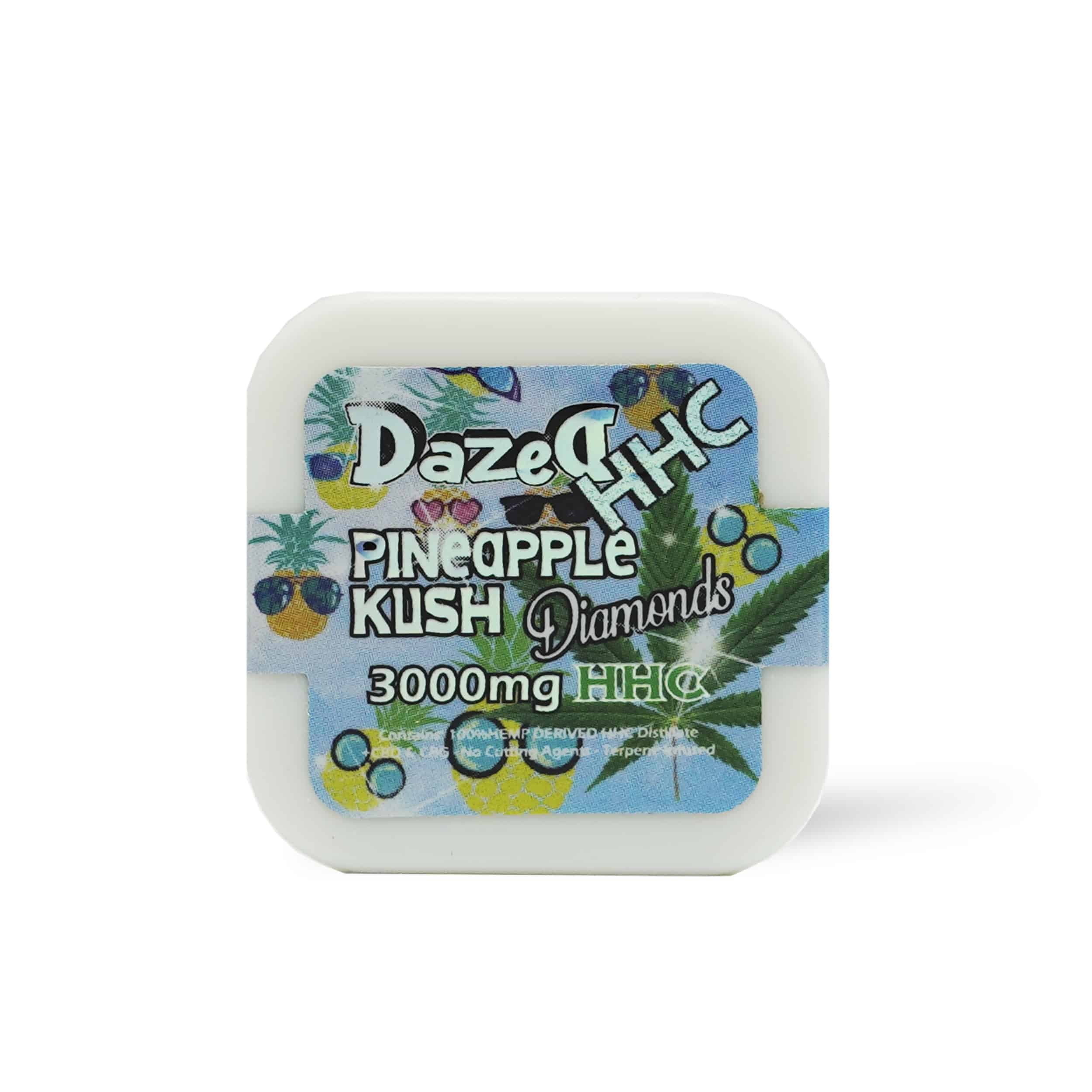 DazeD8 Pineapple Kush HHC Diamond Dab (3g) Best Price