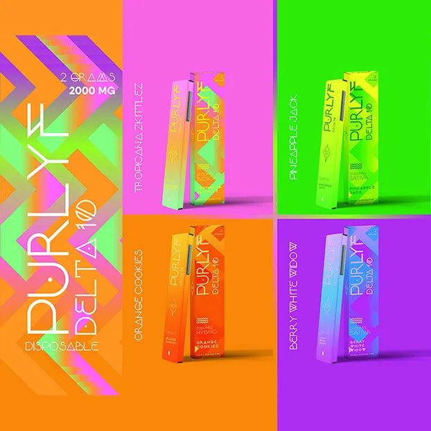 Purlyf | Delta 10 THC Rechargeable Disposables - 2g Best Price