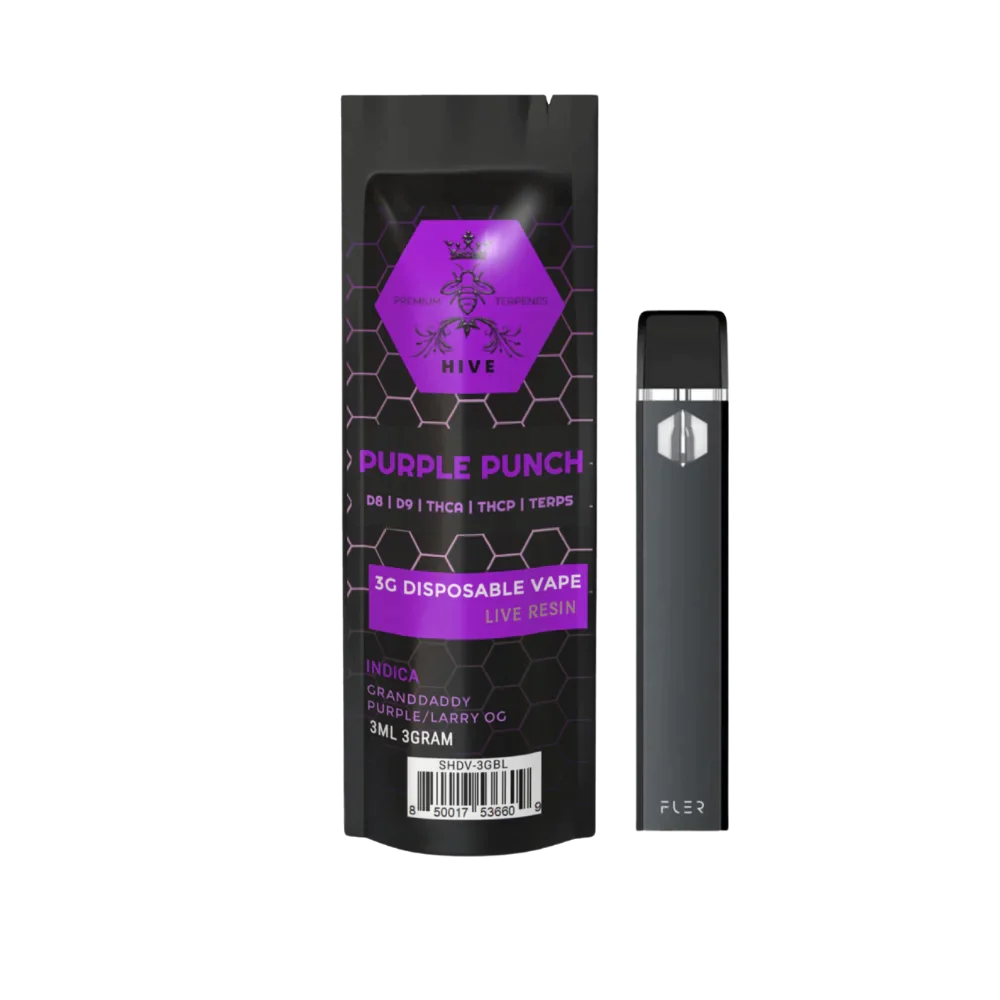 Stirling CBD - Purple Punch Strain Vape Pen 3G Best Price