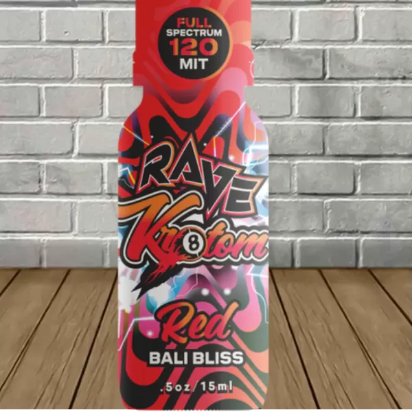 Rave Kratom Red Bali Bliss Extract Shot Best Price