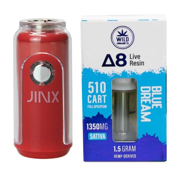 Wild Orchard JINX FatBoy 510 Battery + D8 Live Resin 1.5G 510 Cart Best Price