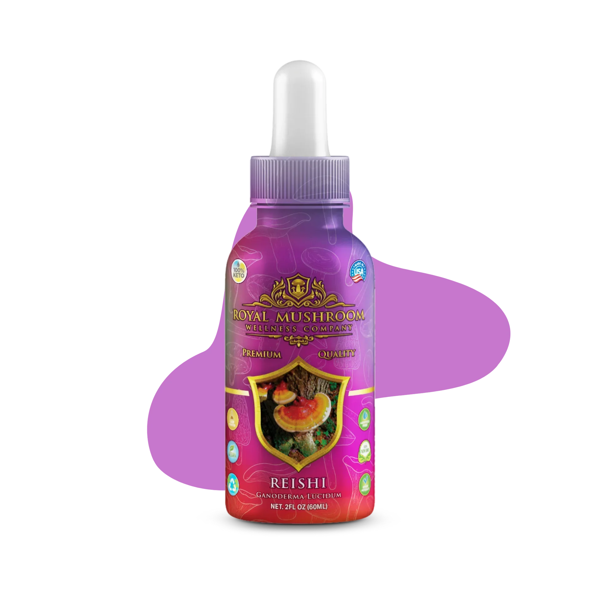 Royal Mushroom Reishi Mushroom Oil Tincture 60ml Best Price