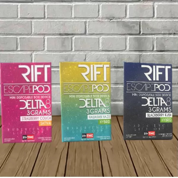 Rift Delta 8 THC Mini Escape Pod Disposable 3g Best Price