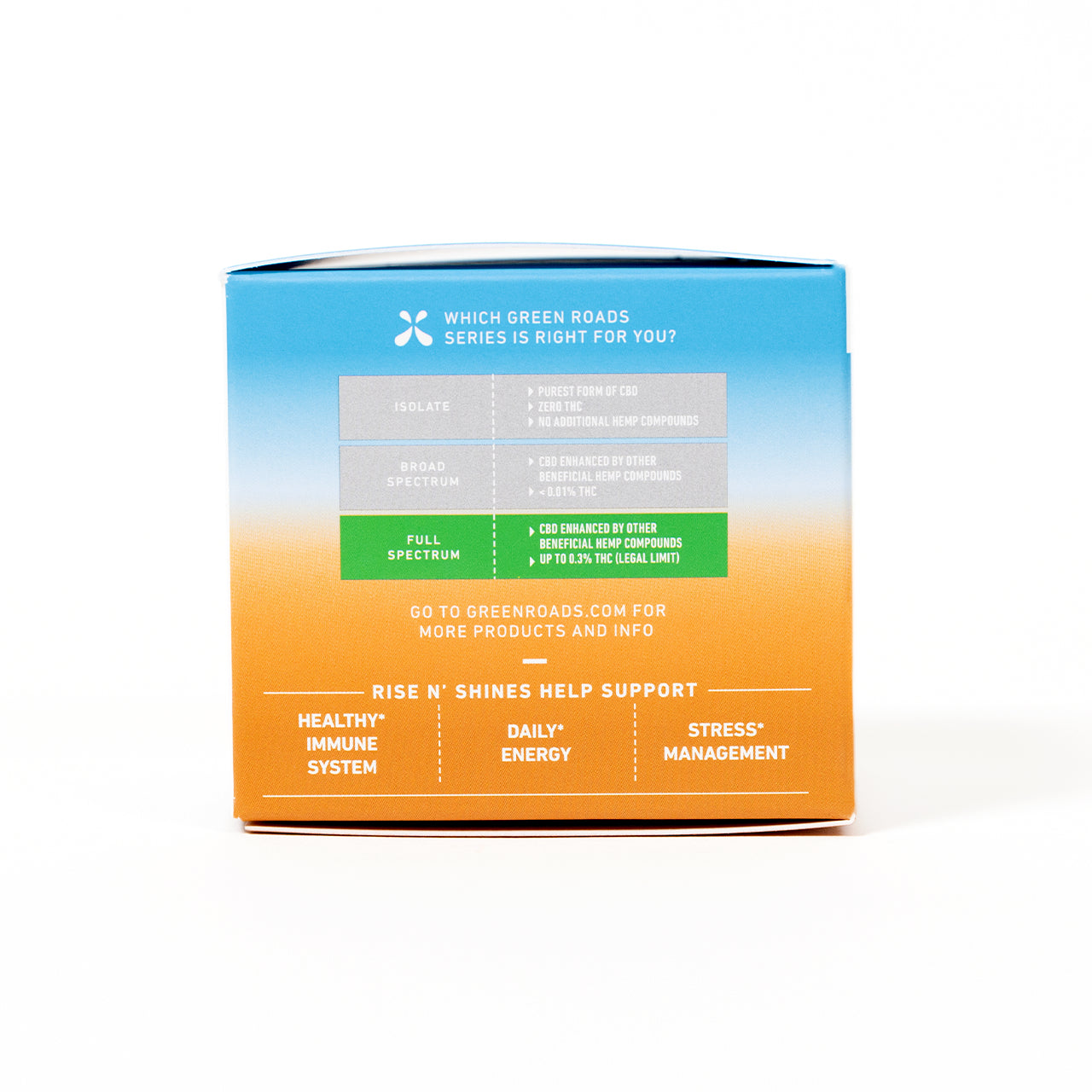 Green Roads CBD Gummies | Rise N' Shines Immune Support Gummies | (30ct) 750mg Best Price