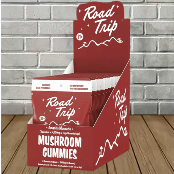Road Trip Amanita Muscaria Mushroom Gummies Best Price
