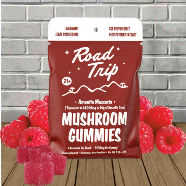 Road Trip Amanita Muscaria Mushroom Gummies Best Price