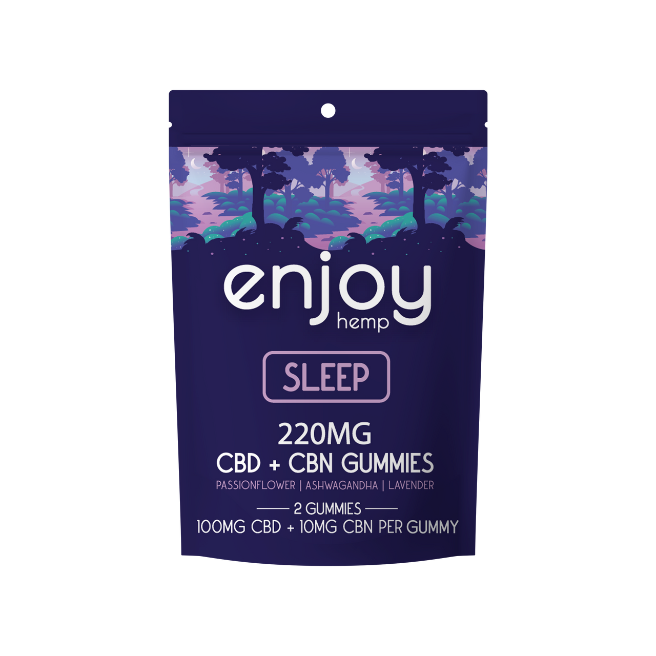 Enjoy Hemp CBD Gummies | 2 Gummies Per Pack Best Price