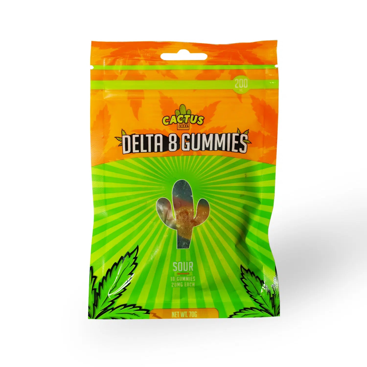 Cactus Labs Sour 20mg Delta 8 Gummies (10pc) Best Price