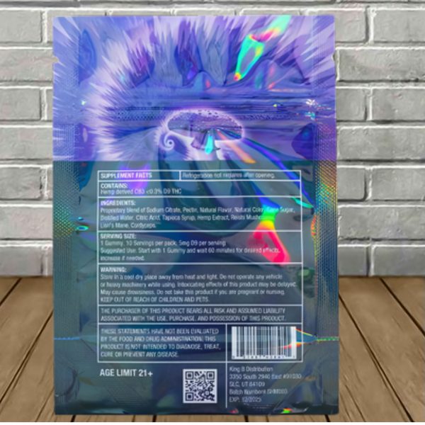Shroom Kube Delta 9 + Functional Mushroom Gummies 10ct Best Price