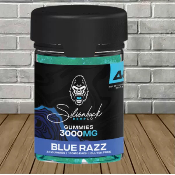 Silverback Hemp Co Delta 8 THC Gummies 3000mg Best Price