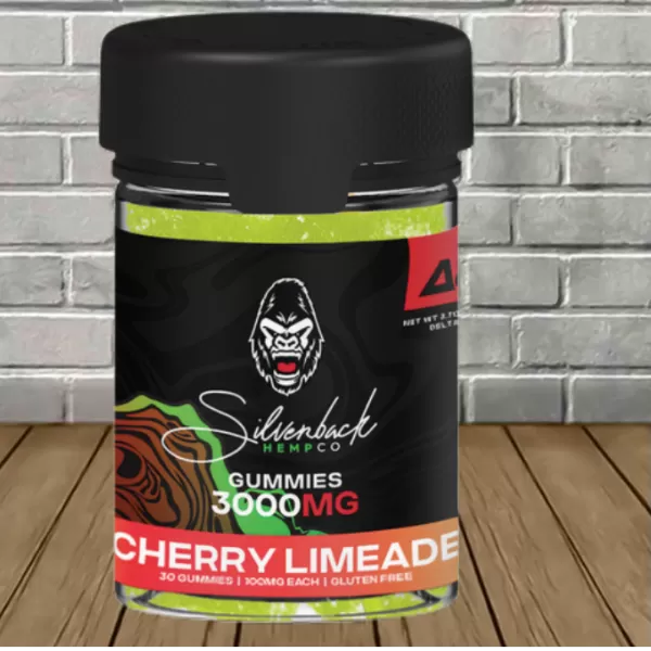 Silverback Hemp Co Delta 8 THC Gummies 3000mg Best Price