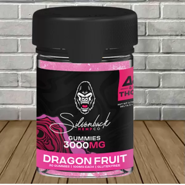 Silverback Hemp Co Delta 8 THC Gummies 3000mg Best Price