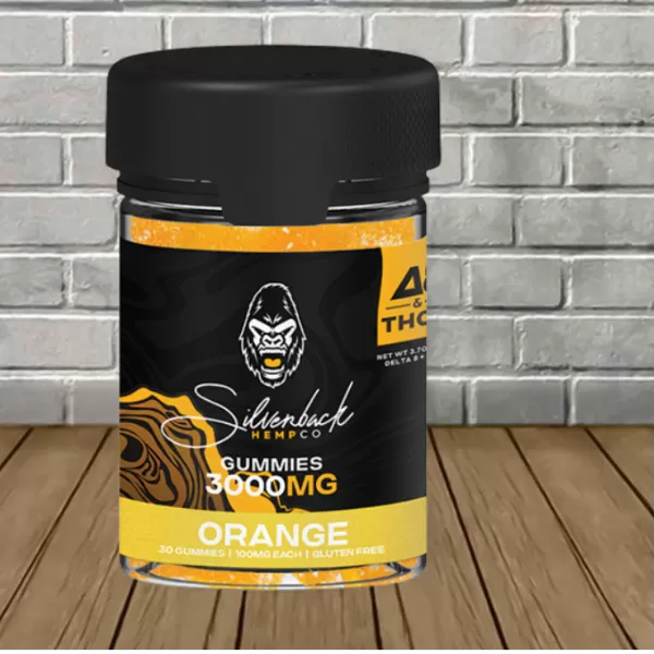 Silverback Hemp Co Delta 8 THC Gummies 3000mg Best Price