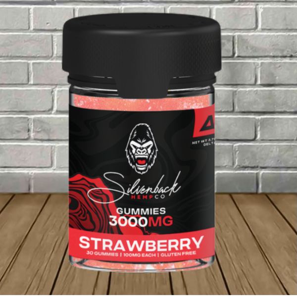 Silverback Hemp Co Delta 8 THC Gummies 3000mg Best Price