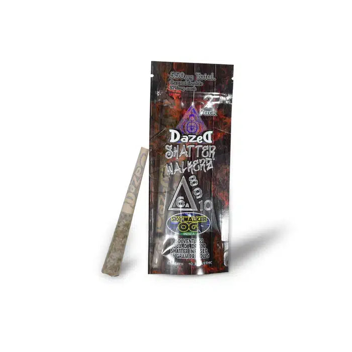 DazeD8 Shatterwalkerz 2-Pack Pre-Rolls (1.5g) Best Price