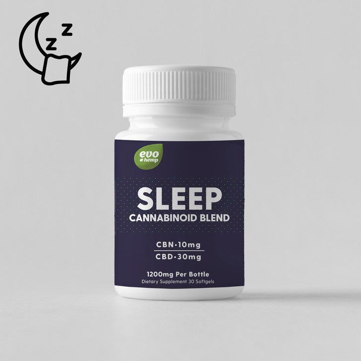 Evo Hemp Sleep Softgels - CBN & CBD Best Price