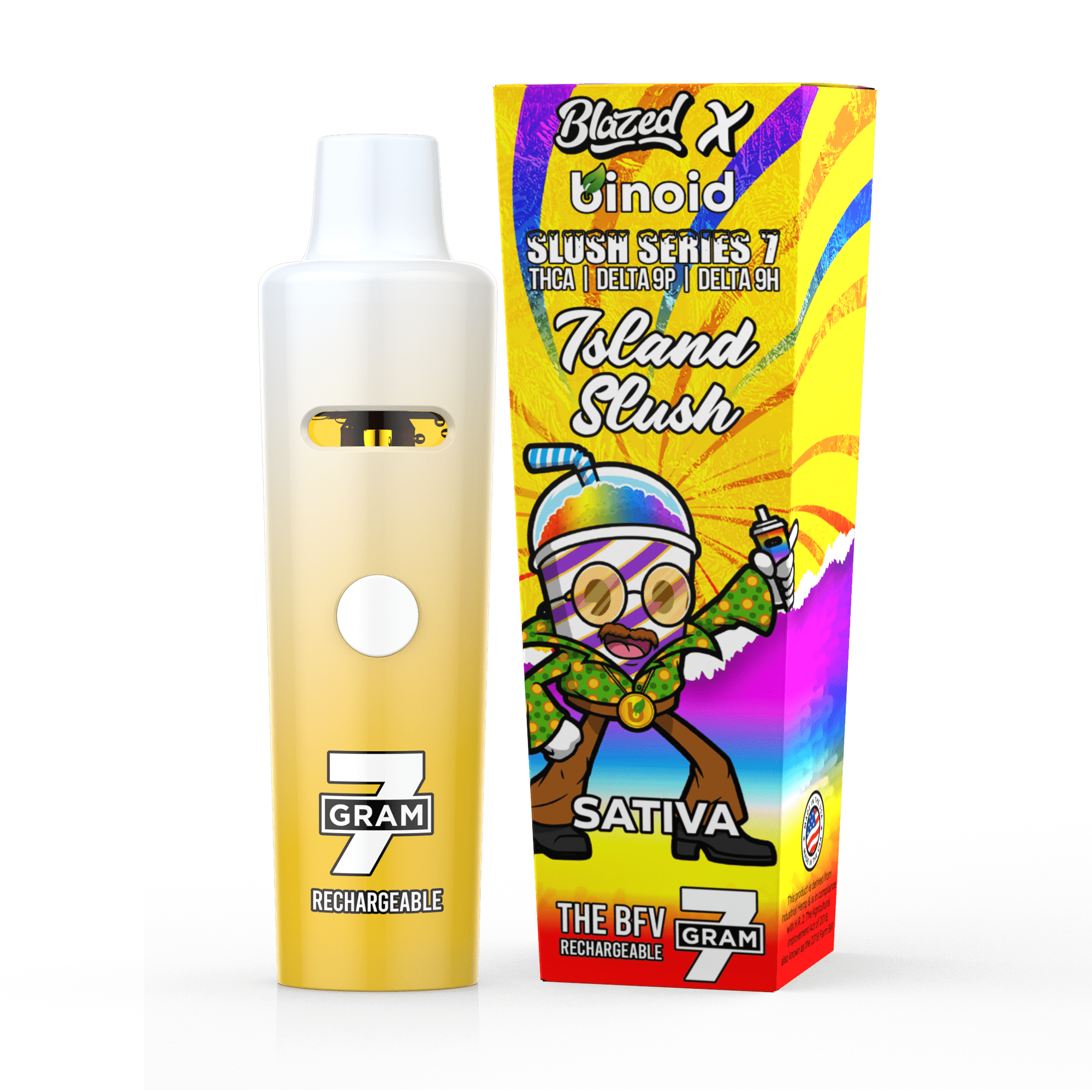 Binoid 7 Gram THCA Disposable Vape – Slush Series – Blazed x Binoid Best Price