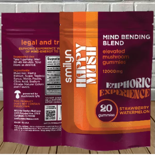 Smilyn Happy Mush Mind Bending Gummies 12000 Best Price