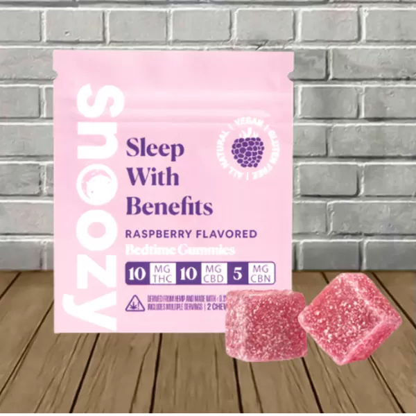 Snoozy Sleep With Benefits Delta 9 Gummies 20mg Best Price