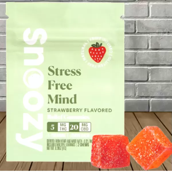 Snoozy Stress Free Mind Delta 9 Gummies 10mg Best Price