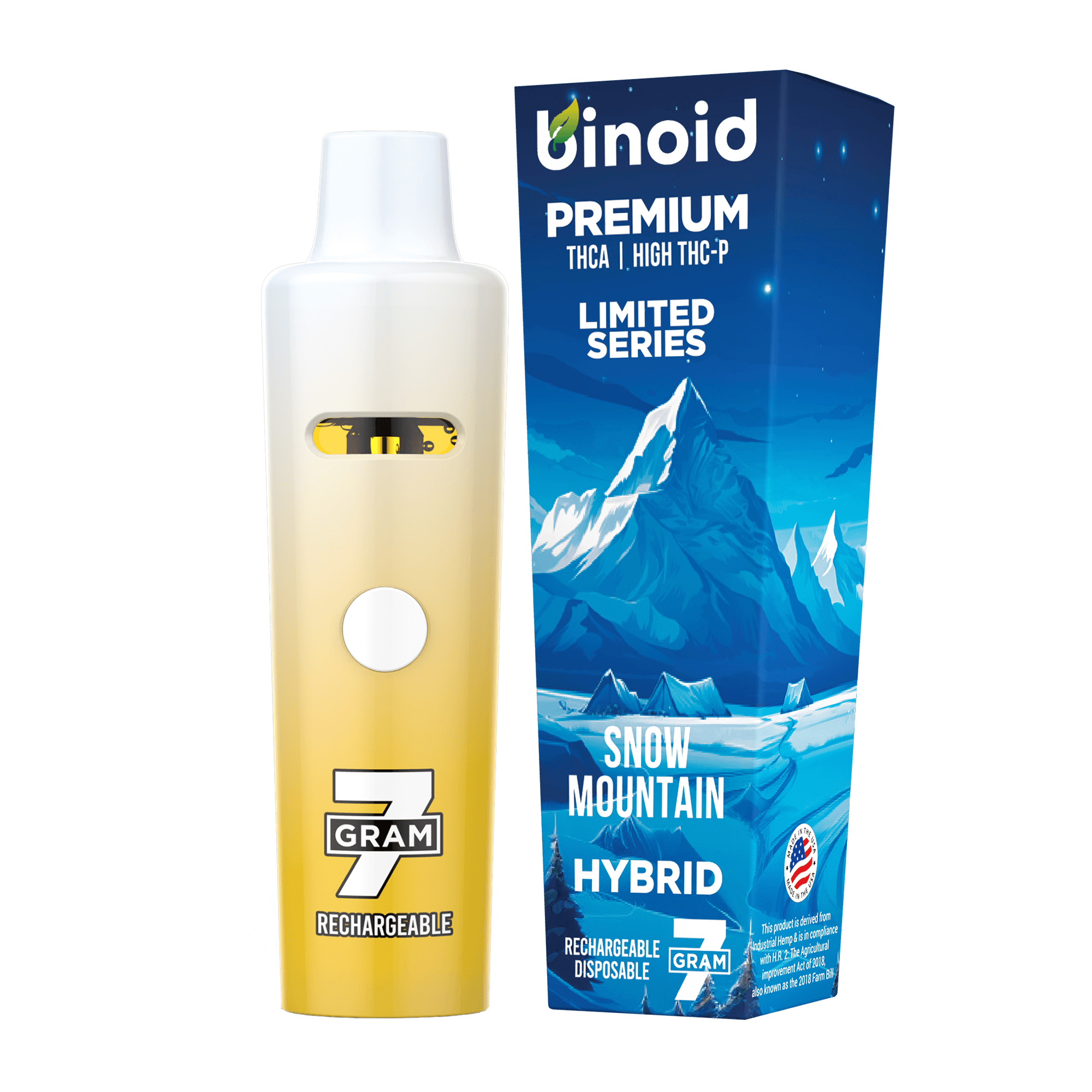 Binoid 7 Gram THCA + High THC-P Disposable Vape – Limited Series Best Price