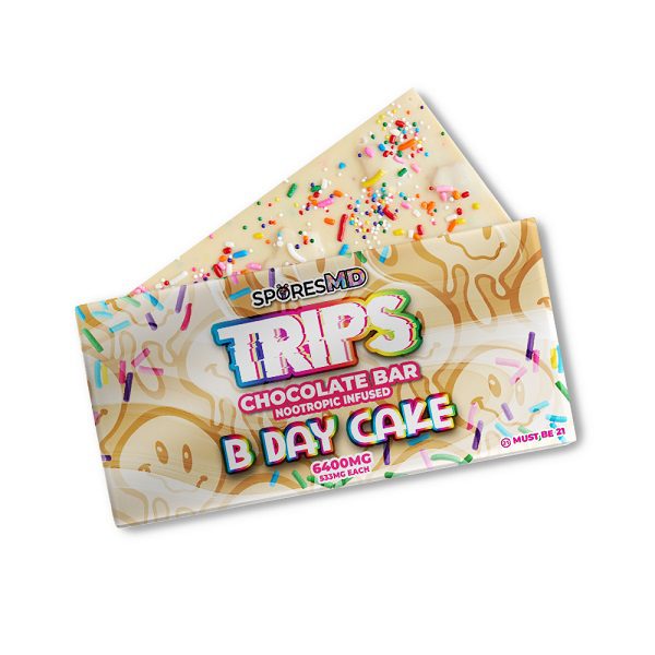 Trips Chocolate Bar Nootropic Infused 6400mg Best Price